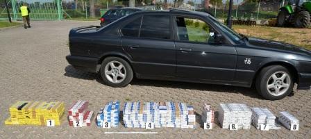 Powiat giżycki. BMW pełne papierosów