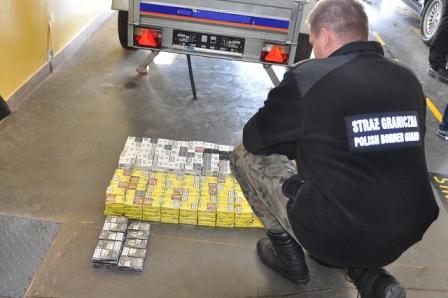 Przemyt, kradziony Mercedes i rower