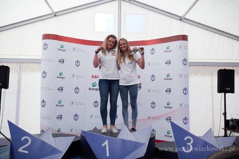 1 miejsce w Mistrzostwach Polski klas olimpijskich