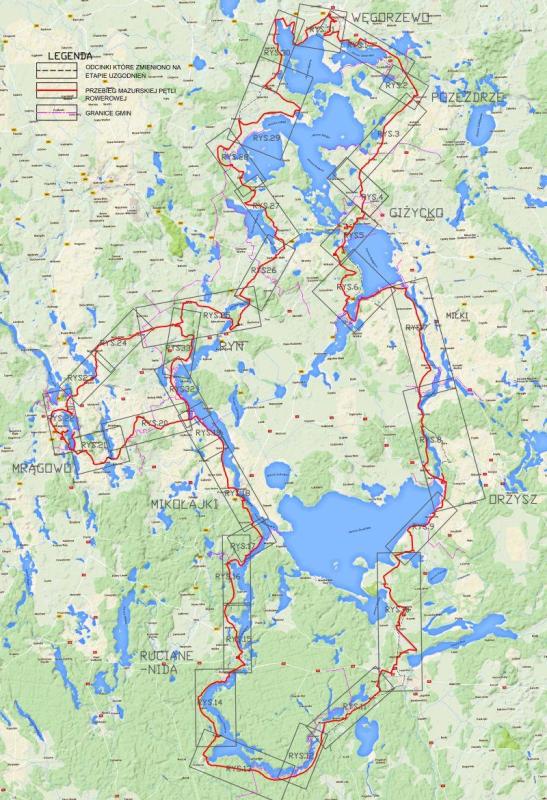 Mazurska Pętla Rowerowa- w 2017 roku ruszają prace w terenie