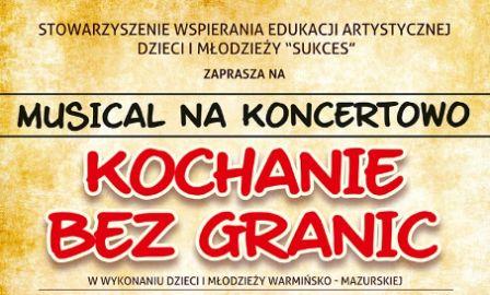 Musical „Kochanie bez granic” w Ekomarinie