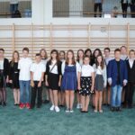 klasa Ia z wychowawcą- Anną Pażyszek-min