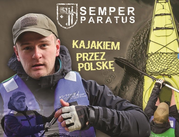 Żołnierz z Giżycka przepłynie kajakiem Polskę, by pomóc choremu Wiktorkowi