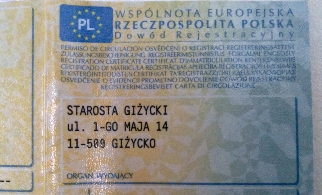 Od 1 października dowód rejestracyjny i OC mogą zostać w domu