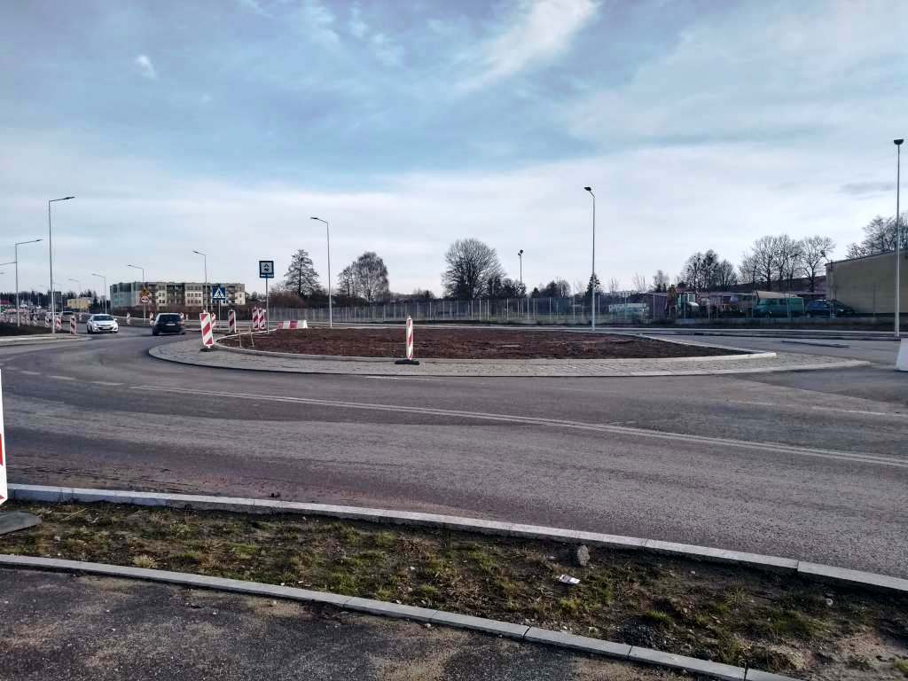 GDDKiA ogłosiła przetarg na dokończenie budowy ronda w Giżycku
