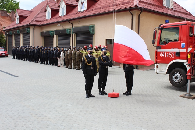 Wojewódzkie obchody Dnia Strażaka w Giżycku