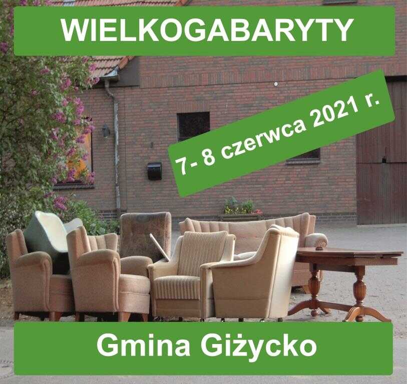 Zbiórka elektroodpadów i wielkogabarytów w gminie Giżycko