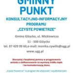 Plakat program czyste powietrze – biały – 100×200-1