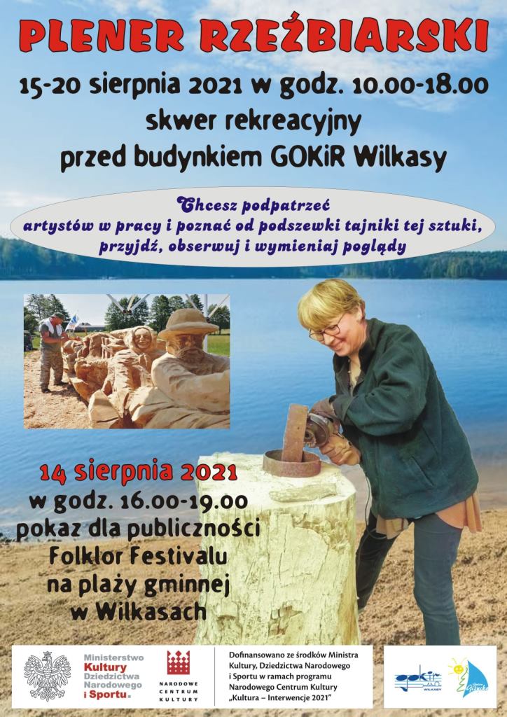 GOKiR Wilkasy zaprasza na plener rzeźbiarski