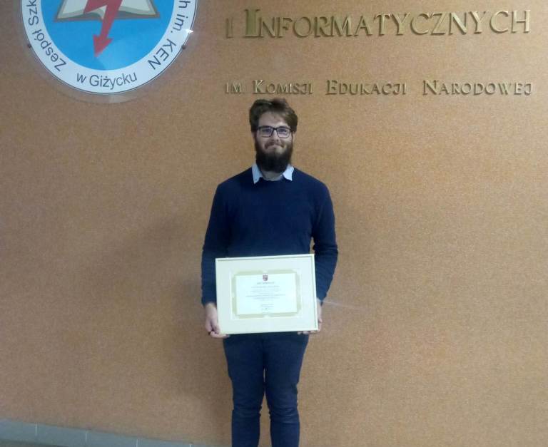 Uczeń „Elektryka” członkiem Młodzieżowego Sejmiku Województwa Warmińsko-Mazurskiego