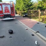 Policyjny pościg za motocyklistą (1)