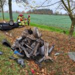 Śmiertelny wypadek na trasie Giżycko-Miłki. Nie żyje 47-letni kierowca alfa romeo (10)