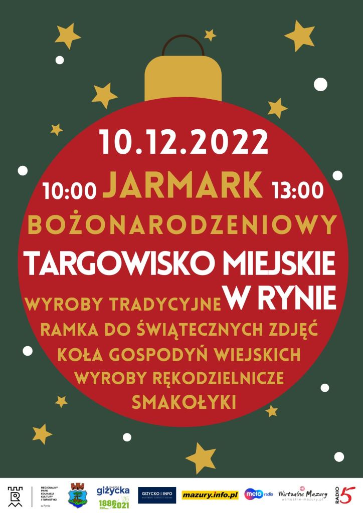 Jarmark Bożonarodzeniowy w Giżycku (zapowiedź)