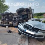 Śmiertelny wypadek na trasie Rydzewo – Jagodne Wielkie (4)