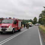Dwa dachowania w ciągu kilkunastu godzin w Cankach (1)