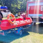 Sprawdzian giżyckich strażaków przed sezonem wakacyjnym (2)