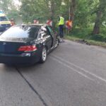 Wypadek na trasie Piękna Góra-Wrony. Zderzyły się dwa samochody (3)