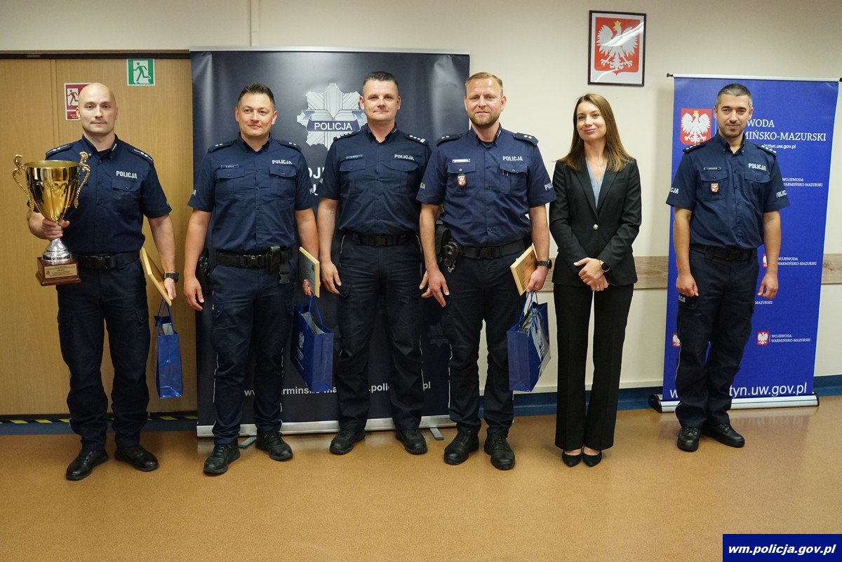 Policjant z Giżycka w gronie najlepszych