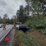 Zderzenie trzech pojazdów na ulicy Moniuszki (1)