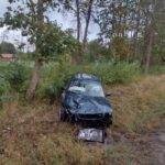 Zderzenie trzech pojazdów na ulicy Moniuszki (2)