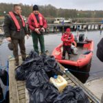 Sprzątanie wysp na Jeziorach Mamry i Kisajno (3)