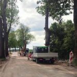 Utrudnienia w ruchu na drodze wojewódzkiej Giżycko – Kętrzyn (5)