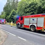 Dachowanie na trasie Spytkowo–Giżycko. Kierowca miał ponad 2 promile (2)