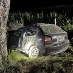 Groźny wypadek w Kruklinie. 18-latek bez prawa jazdy wiózł czwórkę nastolatków (4)