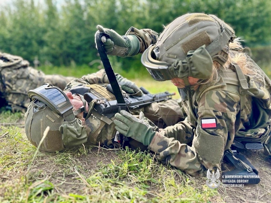 Taktyczny sprawdzian przed przysięgą