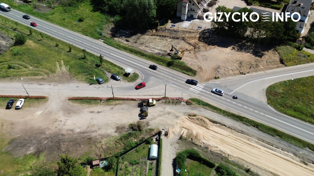 Utrudnienia na obwodnicy Giżycka. Od 3 września zamknięta ul. Rolnicza i wlot ul. Wilanowskiej