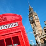 Telephone box with Big Ben