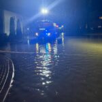 Woda zalała ulice i piwnice. Skutki wczorajszej ulewy w Giżycku (3)