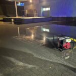 Woda zalała ulice i piwnice. Skutki wczorajszej ulewy w Giżycku (5)