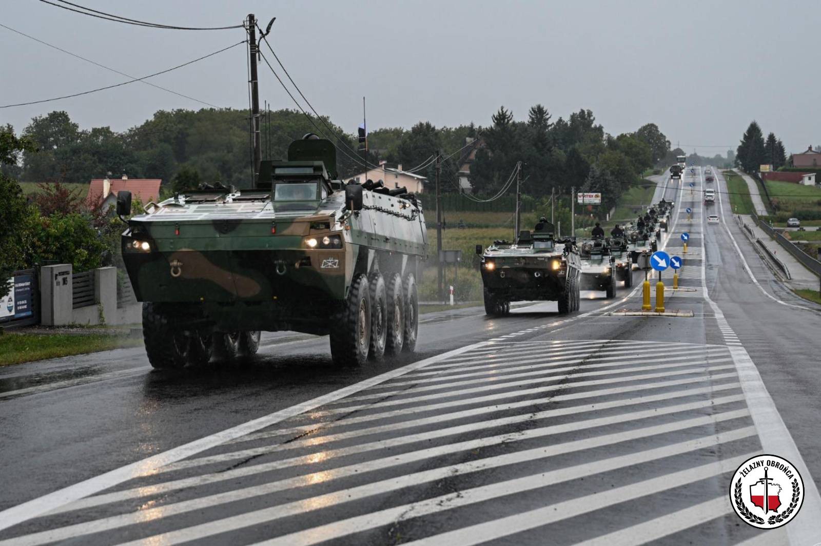 Żelazny Obrońca-25: kolumny wojskowe na drogach. Rozpoczęto przemieszczanie sił do Orzysza