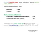 Autobusy na cmentarze 1 listopada. Sprawdź rozkład jazdy (3)