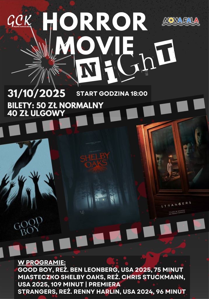 Horror Movie Night w kinie Nowa Fala już 31 października