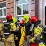 Ewakuacja w praktyce. Ćwiczenia służb w Starostwie Powiatowym w Giżycku (2)