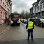 Ewakuacja w praktyce. Ćwiczenia służb w Starostwie Powiatowym w Giżycku (5)