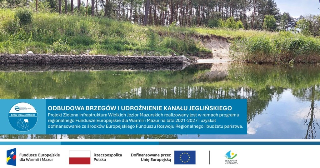 Odbudowa Kanału Jeglińskiego. Rusza przygotowanie dokumentacji projektowej