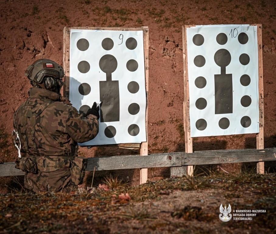 Terytorialsi z Giżycka szkolili się w terenie i na strzelnicy