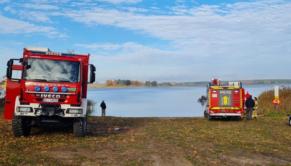 Tragiczny finał poszukiwań nad jeziorem Kruklin