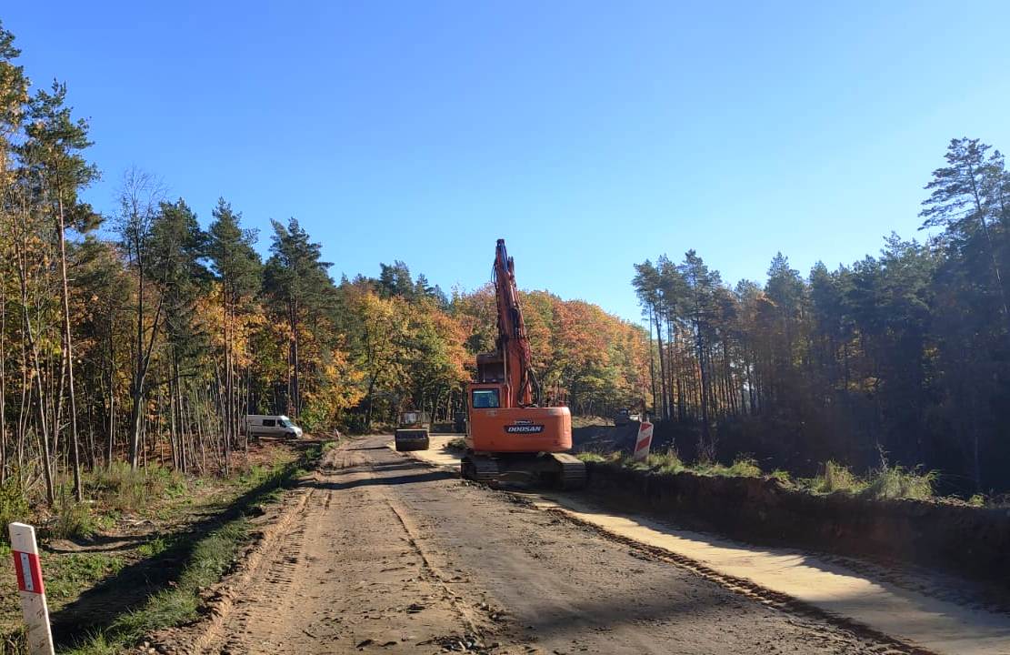 Utrudnienia w ruchu na drodze wojewódzkiej Giżycko – Kętrzyn. Zmiany od 12 listopada