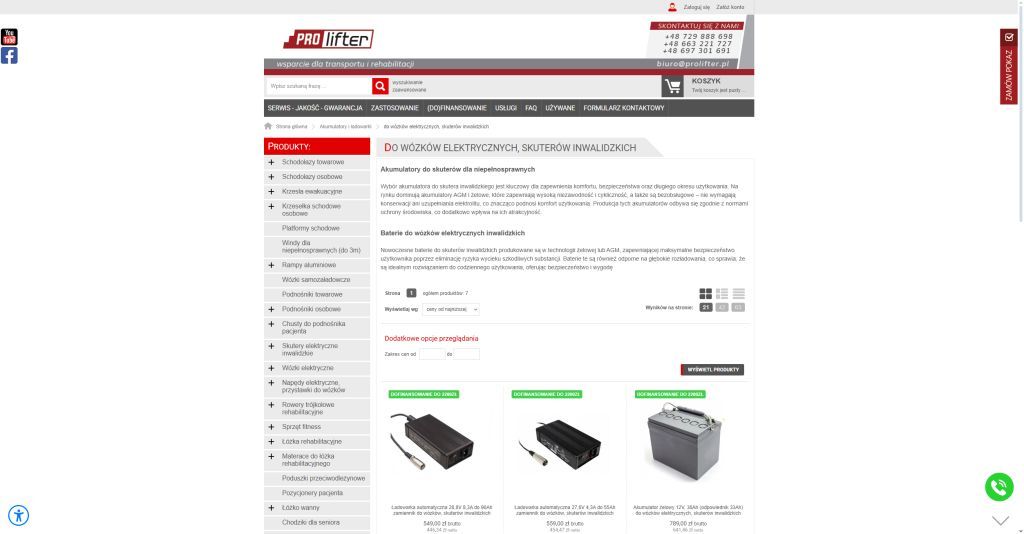Zima a akumulatory do wózków – jak uniknąć nagłych spadków mocy i awarii? Akumulatory do wózków inwalidzkich - Sklep Prolifter