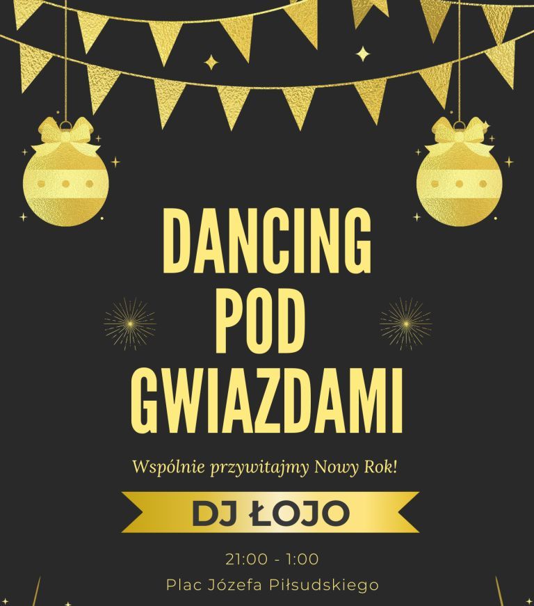Dancing pod Gwiazdami. Sylwester 2025/26 w Giżycku