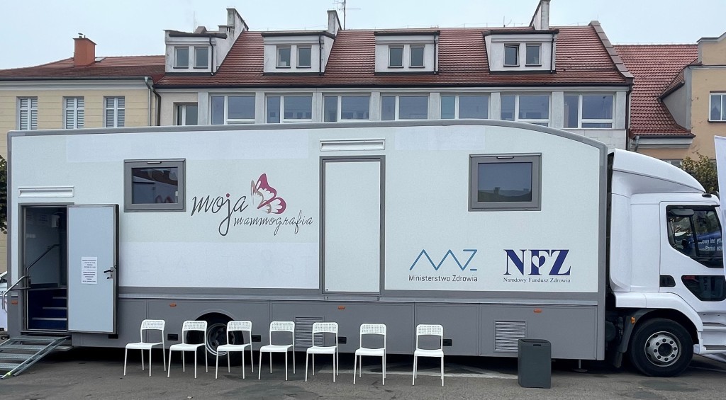 Mammobusy w grudniu na Warmii i Mazurach. Kolejny miesiąc mobilnej profilaktyki