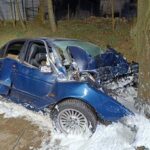 Śmiertelny wypadek na trasie Ryn – Sterławki Wielkie. Nie żyje 24-latek (1)