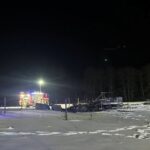 Jedna osoba poszkodowana w pożarze domków holenderskich w gminie Wydminy (3)