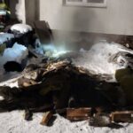 Nocny pożar w Konopkach Wielkich. Ogień wybuchł w kotłowni (4)