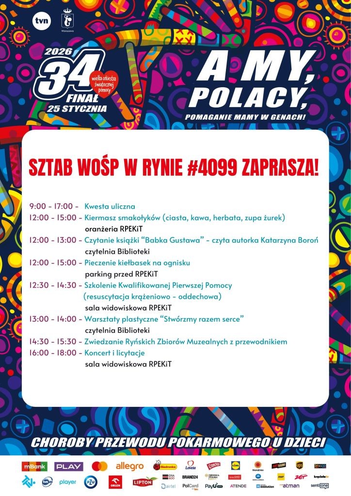 Ryn z wielkim sercem. 34. Finał WOŚP już niebawem