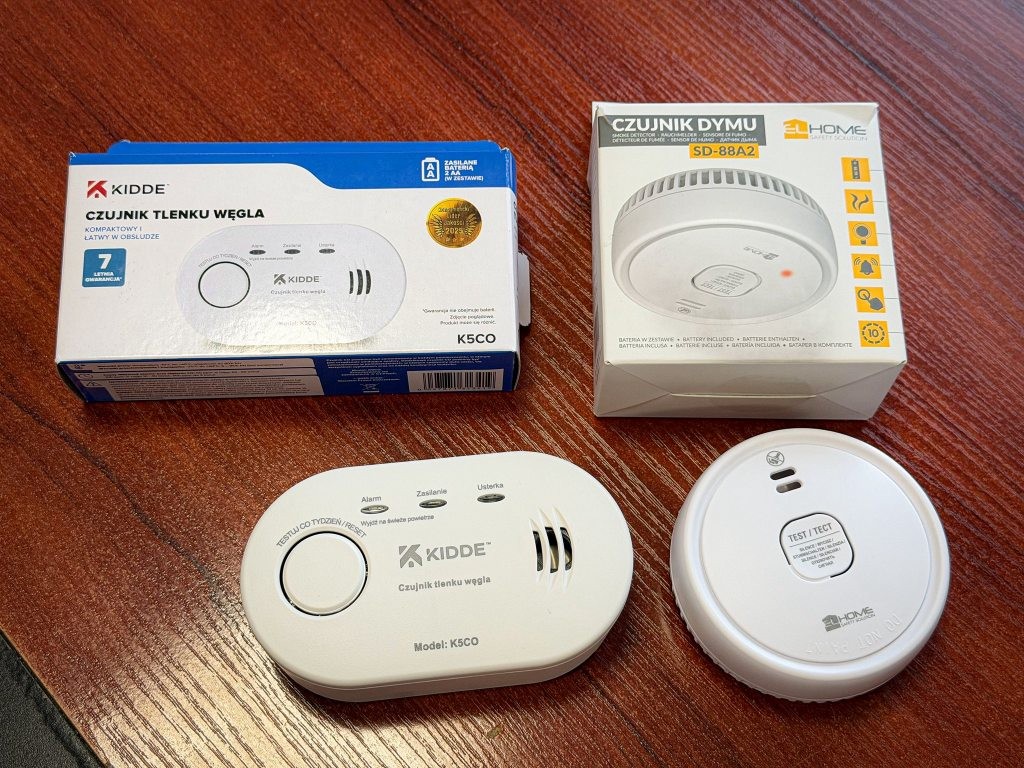 Czujniki dymu i czadu trafią do mieszkańców Gminy Giżycko